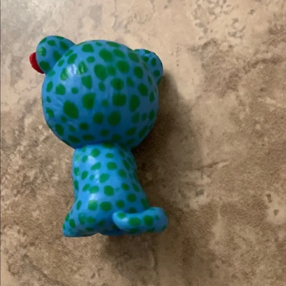 Ty Mini Boos - Leona. Blue leopard. Series 1 - Picture 3 of 4